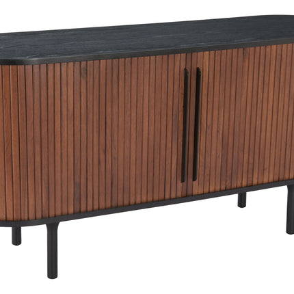 Koriana Sideboard Black & Walnut Storage [TriadCommerceInc] Default Title  