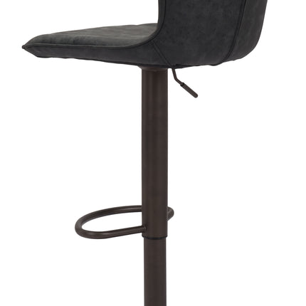 Vital Barstool Vintage Black & Dark Bronze Barstools [TriadCommerceInc]   