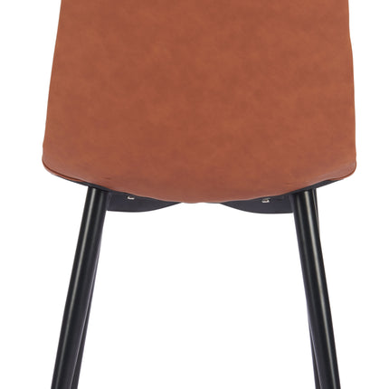 Dolce Dining Chair (Set of 2) Vintage Brown Chairs [TriadCommerceInc]   