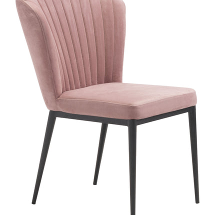 Tolivere Dining Chair (Set of 2) Pink Chairs TriadCommerceInc Default Title  