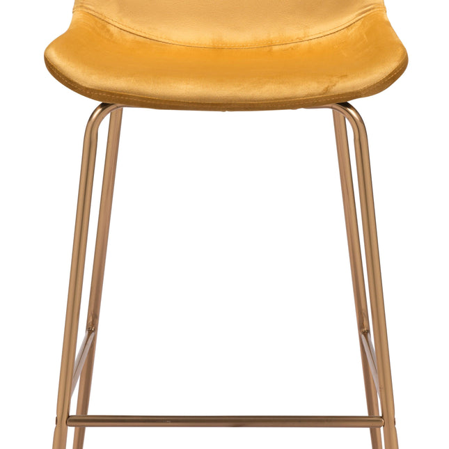 Tony Barstool Yellow & Gold Barstools TriadCommerceInc   