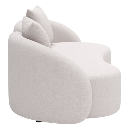 Sunny Isles Loveseat Beige Seating TriadCommerceInc   