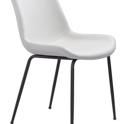 Byron Dining Chair (Set of 2) White Chairs [TriadCommerceInc] Default Title  