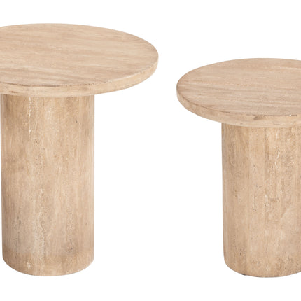 Fenith Accent Table Set (2-Piece) Natural Side Tables TriadCommerceInc   