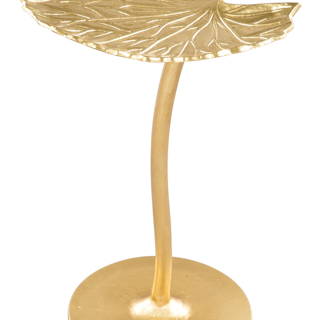 Lily Side Table Gold Side Tables TriadCommerceInc   