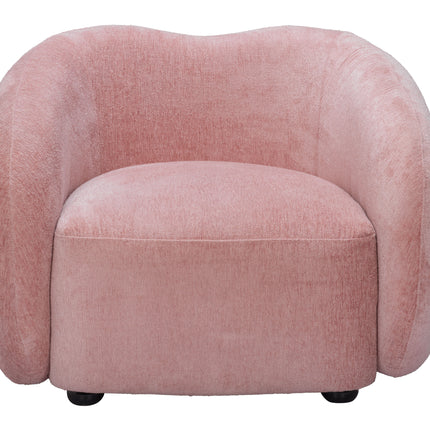 Tallin Accent Chair Mauve Pink Chairs [TriadCommerceInc]   