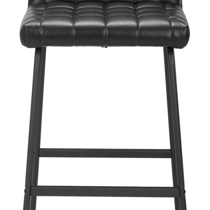 Pago Barstool (Set of 2) Black Barstools TriadCommerceInc   