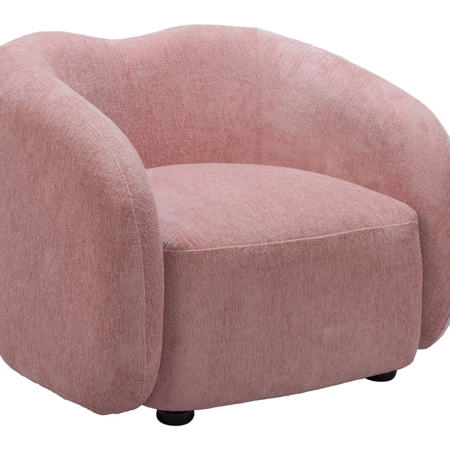 Tallin Accent Chair Mauve Pink Chairs TriadCommerceInc Default Title  