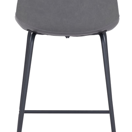 Byron Counter Stool Gray Counter Stools [TriadCommerceInc]   