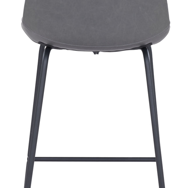 Byron Counter Stool Gray Counter Stools TriadCommerceInc   