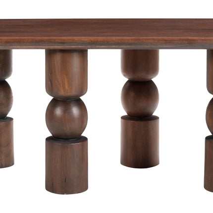 Split Coffee Table Brown Coffee Tables [TriadCommerceInc]   