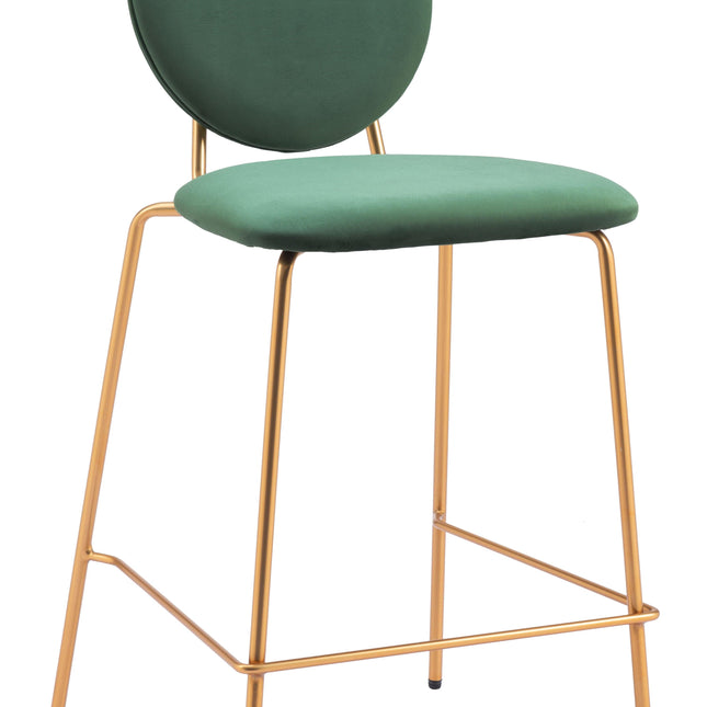 Odessa Counter Stool (Set of 2) Green & Gold Counter Stools TriadCommerceInc Default Title  