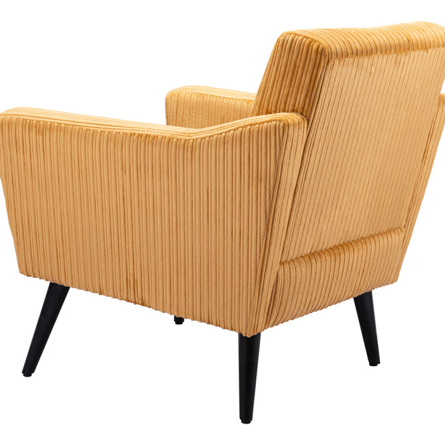 Bastille Accent Chair Yellow Chairs TriadCommerceInc   