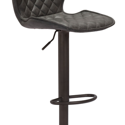 Seth Barstool Vintage Gray & Dark Bronze Barstools [TriadCommerceInc] Default Title  