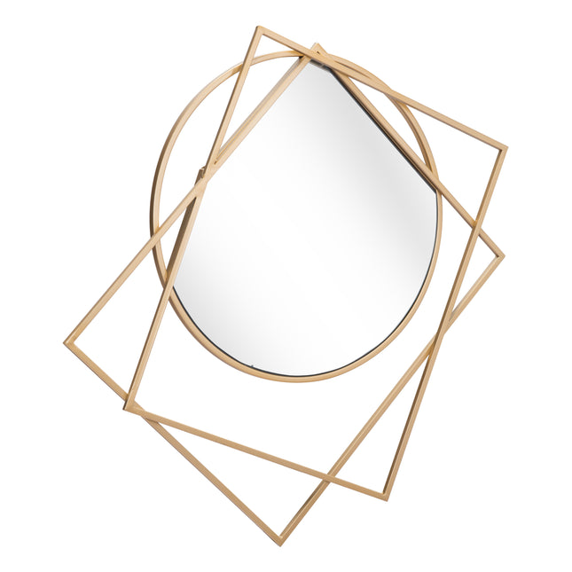 Vertex Mirror Gold Mirrors [TriadCommerceInc] Default Title  