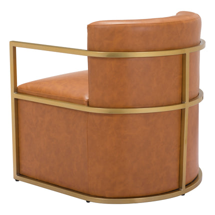 Xander Accent Chair Brown Chairs [TriadCommerceInc]   