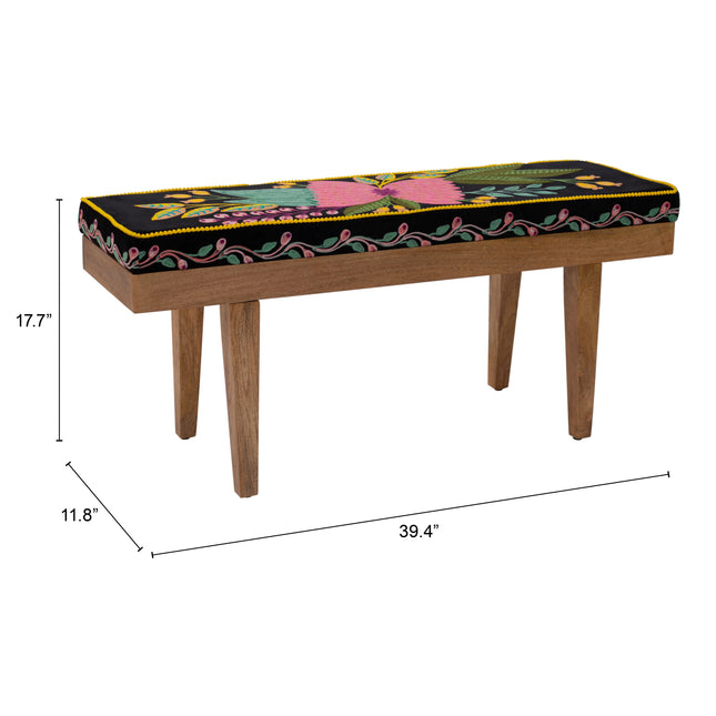 Kochi Bench Multicolor Benches [TriadCommerceInc]   
