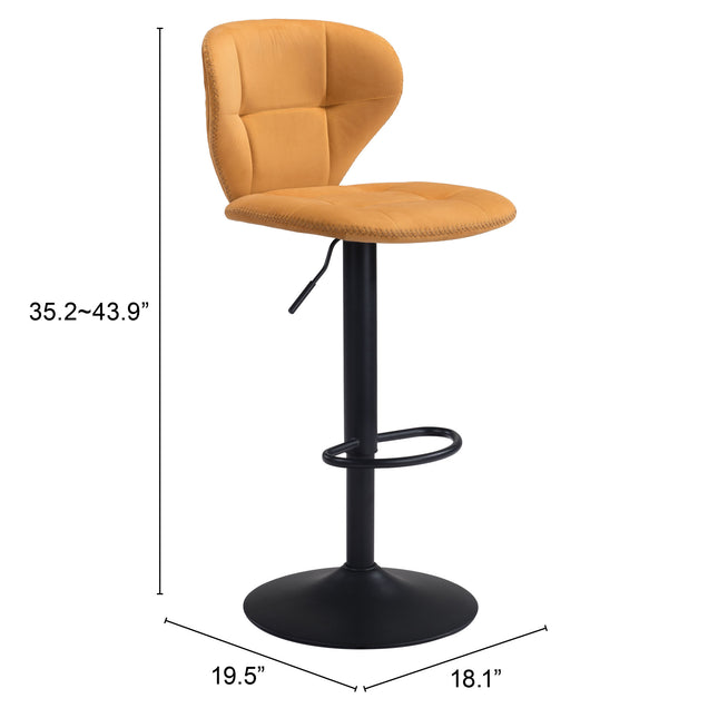 Salem Barstool Yellow Barstools TriadCommerceInc   