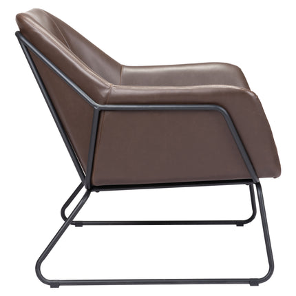 Jose Accent Chair Brown Chairs TriadCommerceInc   