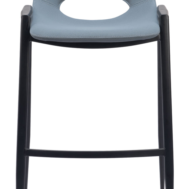 Desi Barstool (Set of 2) Blue Barstools TriadCommerceInc   