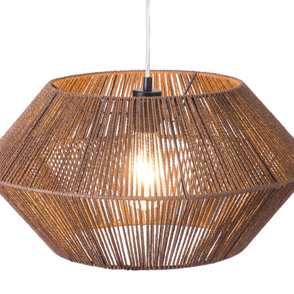 Kendrick Ceiling Lamp Brown Pendant Lights TriadCommerceInc   