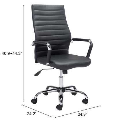 Primero Office Chair Black Chairs TriadCommerceInc   