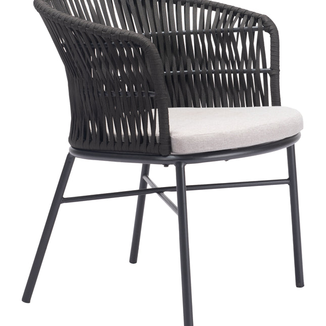 Freycinet Dining Chair (Set of 2) Black Seating TriadCommerceInc   