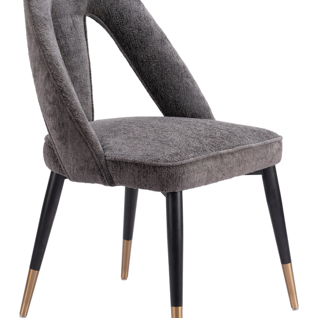 Artus Dining Chair Gray Chairs TriadCommerceInc   