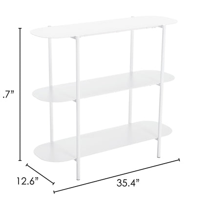 Tre Console Table White Console Tables TriadCommerceInc   