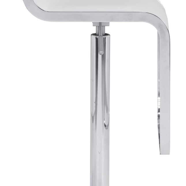 Equino Barstool White Barstools TriadCommerceInc   