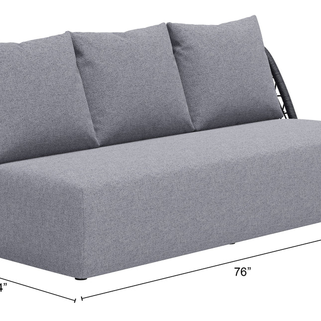 Mekan Sofa Gray Seating TriadCommerceInc   