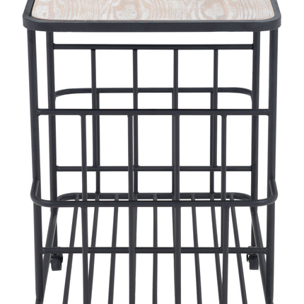 Argus Bar Cart Black Storage TriadCommerceInc   