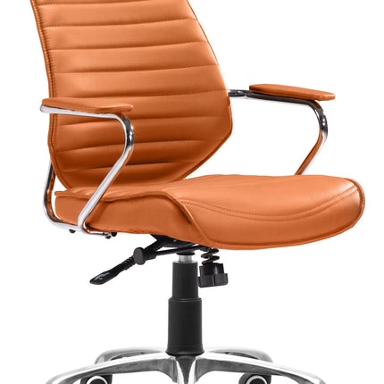 Enterprise Low Back Office Chair Orange Chairs TriadCommerceInc Default Title  