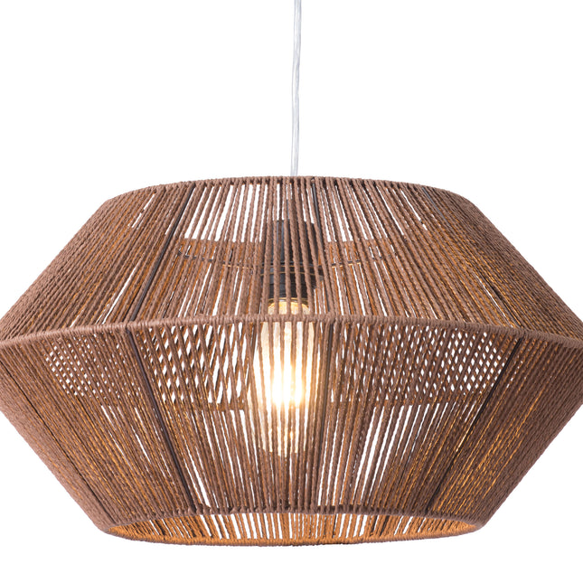 Kendrick Ceiling Lamp Brown Pendant Lights TriadCommerceInc   