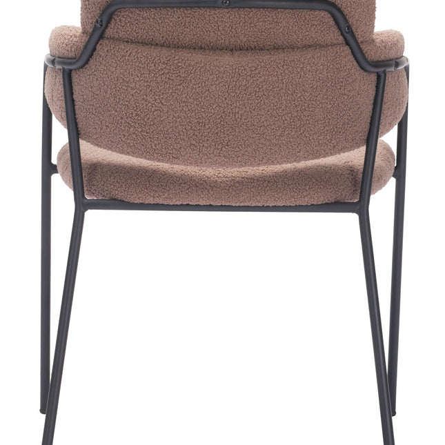 Marcel Dining Chair (Set of 2) Brown Chairs TriadCommerceInc   