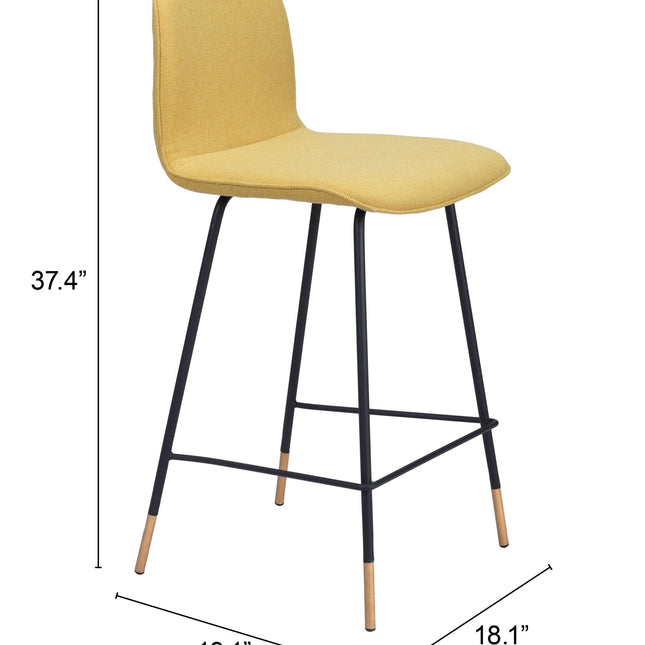 Var Counter Stool Yellow Counter Stools TriadCommerceInc   