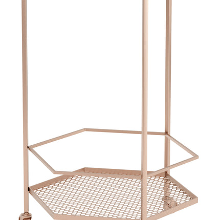 Hex Bar Cart Copper Storage TriadCommerceInc Default Title  