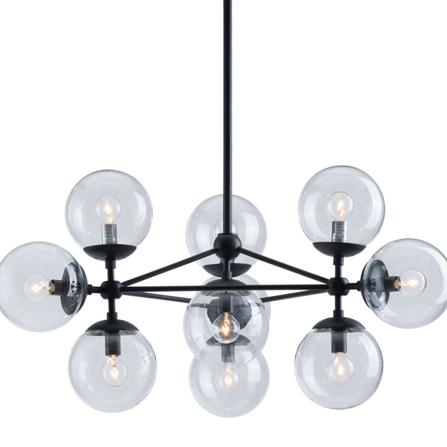 Belfast Ceiling Lamp Black Chandeliers TriadCommerceInc   