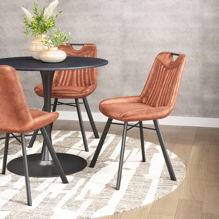 Tyler Dining Chair (Set of 2) Brown Chairs [TriadCommerceInc]   
