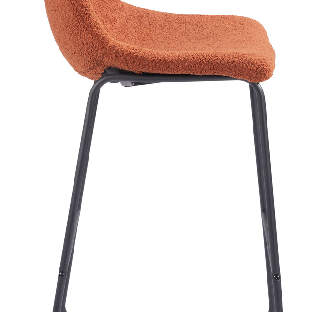 Smart Barstool (Set of 2) Burnt Orange Barstools TriadCommerceInc   