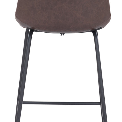 Byron Counter Stool Brown Counter Stools TriadCommerceInc   