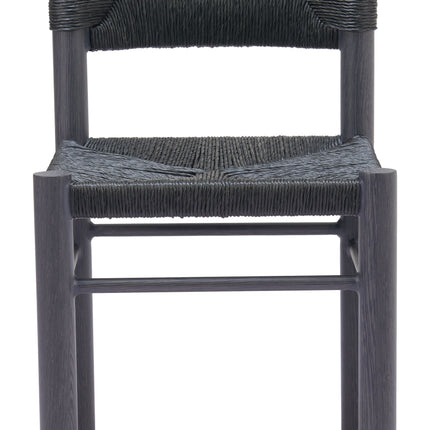 Iska Dining Chair (Set of 2) Black Seating TriadCommerceInc   