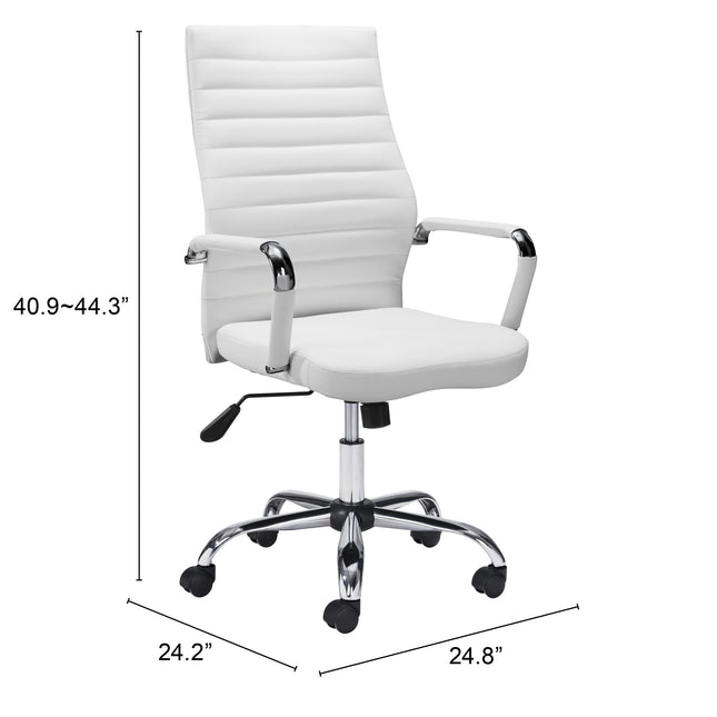 Primero Office Chair White Chairs TriadCommerceInc   