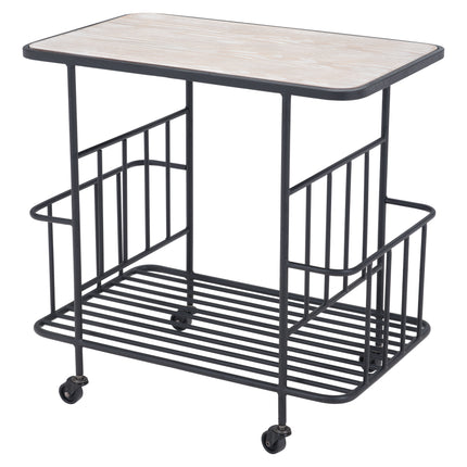 Argus Bar Cart Black Storage TriadCommerceInc Default Title  