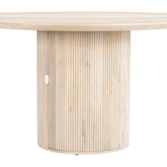 Izola Dining Table Natural Tables TriadCommerceInc   