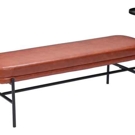 Ploce Bench Brown Benches TriadCommerceInc   