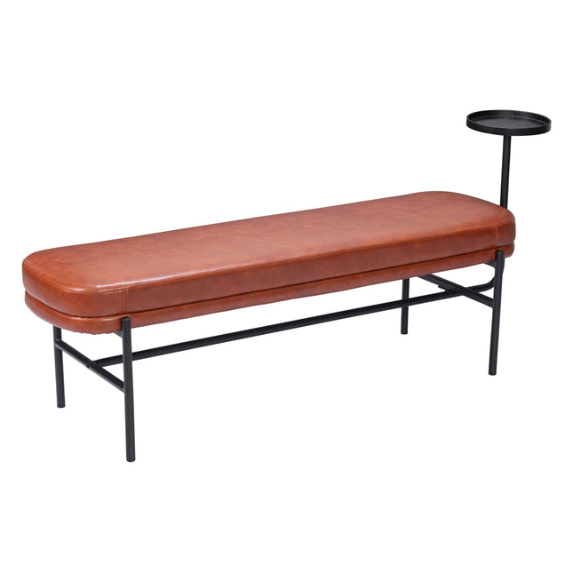 Ploce Bench Brown Benches [TriadCommerceInc]   