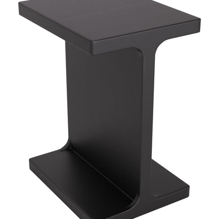 Bama Side Table Black Side Tables [TriadCommerceInc]   