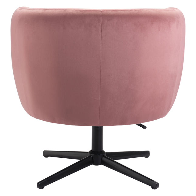 Elia Accent Chair Pink Chairs TriadCommerceInc   