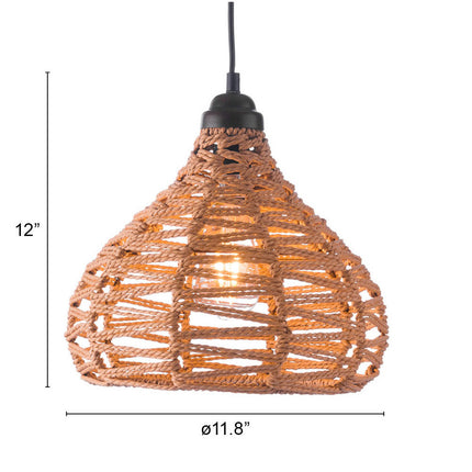 Nezz Ceiling Lamp Natural Pendants TriadCommerceInc   